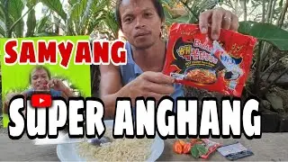 🔥 Amazing Stone Man Eating Samyang noodles 🍜 😋 Delicious