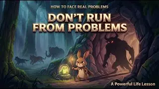 Don&rsquo;t Run From Problems | A Powerful Motivational Story About Courage & Fear#Animated #hindistories