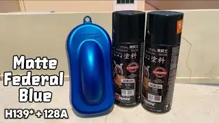 Samurai Paint Matte Federal Blue( H139*+128A ) #samuraipaint