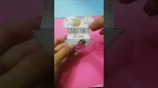 diy paper open heart card idea #subscribe#Shorts#Crafting#diyShorts#paperart#viral#diy#easy#tc