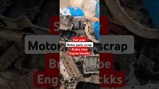 scrap buyer #scrap business #engineblock #copper #aluminum #scrap business