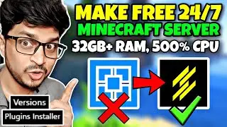 How To Make Free Minecraft Server 24x7 | Free 24/7 Minecraft Hosting