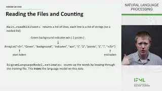 Bigram LM Code (Java) (NLP for High School)