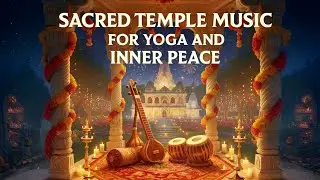 Sacred Temple Music for Yoga & Inner Peace | Indian classical Soundscape
