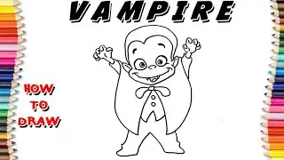 How to Draw VAMPIRE || Drawing Tutorial