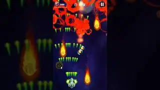 1 часть эволюция убивания космических насекомых  Space shooter - Galaxy attack