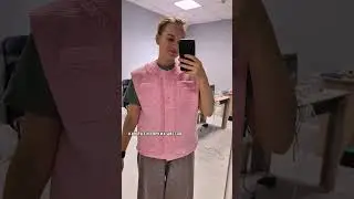 Сшила стильный розовый жакет из твида по своей выкройке! #shorts #сшилаиношу