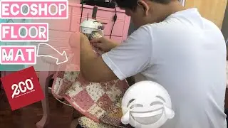 Eco Shop Haul DIY Floor Mat Cushion