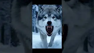 Animals Attack Zone: Watch out! The wolf is coming straight at you! #WolfAttack #WildLife #Cinematic