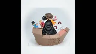 Figura Super Master Stars Diorama   Eiichiro Oda Special Sllustration Of Red   One Piece BP89308P