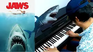 Main Theme - Jaws (1975) - HIGH QUALITY ~ for Piano