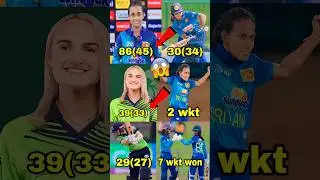 Sl w vs Ire w 1st T20 highlights || #shorts #viral #cricket