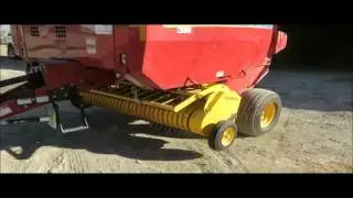 2009 New Holland BR7070 round baler for sale | sold at auction March 11, 2015