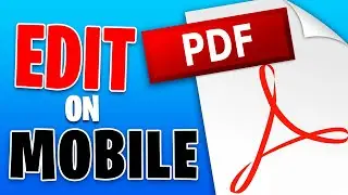 How to Edit PDF File in Mobile (Android) | FREE and Easy