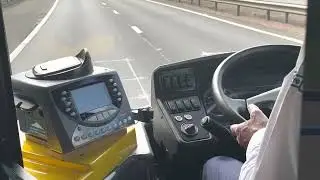 Stagecoach East Scotland Autonomous Bus in action