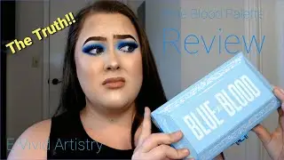 Blue Blood Palette Review!! The Truth!!