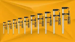 INGCO Industrial F-Clamp Range