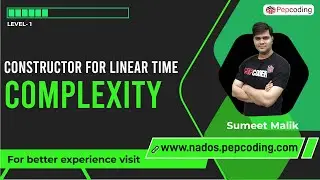 Constructor for Linear Time Complexity of Heap | Hashmap and Heap | D S and Algorithms in JAVA