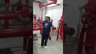 NAFFCO CONTROLLER SYSTEM~RUN TEST FIRE FIGHTING SYSTEM FIRST ENERGIZING THE DIESEL PUMP