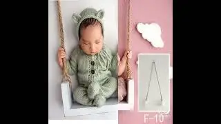 PH40 Newborn baby Photography props Swing Chairs ( 6 colors )