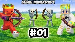 Essa Noite Quase Acabou com a Nossa Sobreviv&ecirc;ncia&hellip; | Minecraft #01