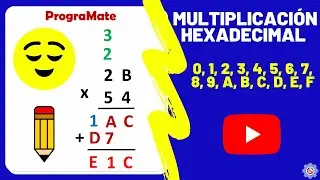 MULTIPLICACIÓN HEXADECIMAL - Ejemplos Resueltos #3 ✔ 💥