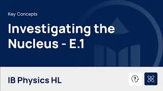 Investigating the Nucleus [IB Physics HL]