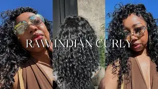 RAW INDIAN CURLY REVIEW | LAF LUXE