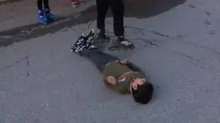 Ters slalom atlayışı Action abec 7