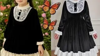 فستان فيكتوريا #خياطة المودال لي راهو داير ضجة فمواقع التواصل الجزء 2
