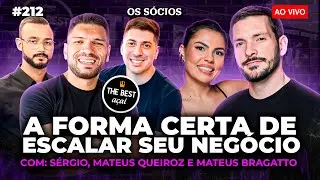 ESTRATÉGIAS PARA CRESCER E ESCALAR UM NEGÓCIO NA PRÁTICA ( Grupo The Best Açaí) | Os Sócios 212