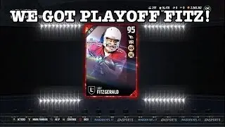 WE GOT PLAYOFF LEGEND FITZGERALD! | MADDEN 17 ULTIMATE TEAM