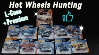 Hot Wheels Hunting L Case + Premium