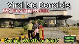 Viral Mc Donald's | NHAI Helipad, Baghola Haryana| Delhi Vadodara Highway| Delhi Mumbai Expressway| 