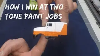 No More Paint Bleed! Two-Tone Your 1/64 Kenworth Like a Pro