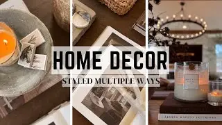 STYLING HOME DECOR MULTIPLE WAYS || CREATIVE WAYS TO STYLING || 2026