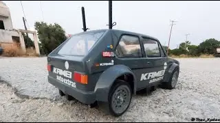 Tamiya M05 VW GOLF MK1 KAMEI - POV FWD RC Car  Onboard GoPro Hero 10 Black Edition