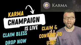 KARMA AIRDROP: ПОЛУЧИТЕ BLESS DROP И РУКОВОДСТВО ПО ВЫВОДУ СРЕДСТВ | СДЕЛАЙТЕ ЭТО СЕЙЧАС