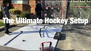 The Ultimate Hockey Training Setup! Better Hockey {} Hockey Hustler