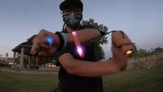 Orbit Light Shows Competition - Galactic Round 5 FINAL Match-up : Steez Vs. Comet