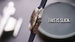 This Extremely Clean Design Now Comes in Titanium - 300m Thin Dive Watch