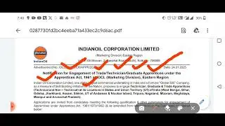 Engagement of Trade/Technician/Graduate Apprentices|IOCL|Marketing Division||RMBEDUTECH