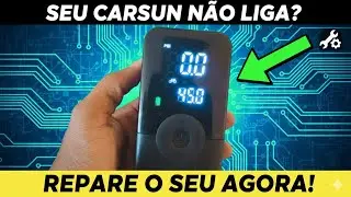 CONSERTANDO COMPRESSOR DE AR PORTÁTIL - CARSUN