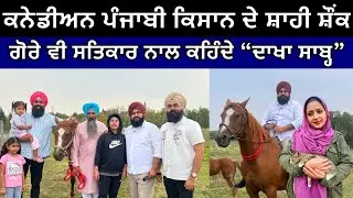 ਕਨੇਡਾ ਪੰਜਾਬੀ ਕਿਸਾਨ ਦੇ ਸ਼ਾਹੀ ਸ਼ੌਂਕ, ਖੇਤੀਬਾੜੀ, ਘੋੜੇ ਕੁੱਤੇ ਗਾਵਾਂ ਤੇ ਹੋਰ ਜਾਨਵਰ | DAKHA FARM CANADA