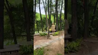 Huyen Khong Son Thuong Thatched House.