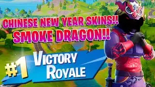 New Smoke Dragon Skin!! - Fortnite: Battle Royale Gameplay