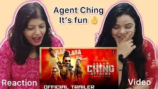 Agent Ching Attacks Trailer Reaction | Ranveer Singh | Bobby Deol | Sreeleela | Atlee | Vibe Check