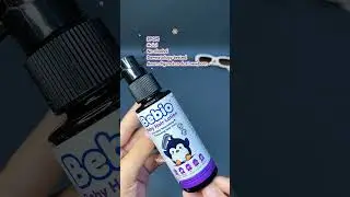 Rambut bayi halus, wangi, gampang diatur? Bebio Baby Hair Lotion jawabannya! 💜🧴 #bebio #hairlotion