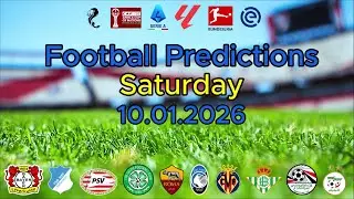 Football Predictions Saturday | Leverkusen , Roma, Villarreal | Top Football Matches