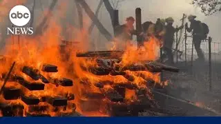 Urgent evacuation orders in California amidst intense heat wave, wildfire